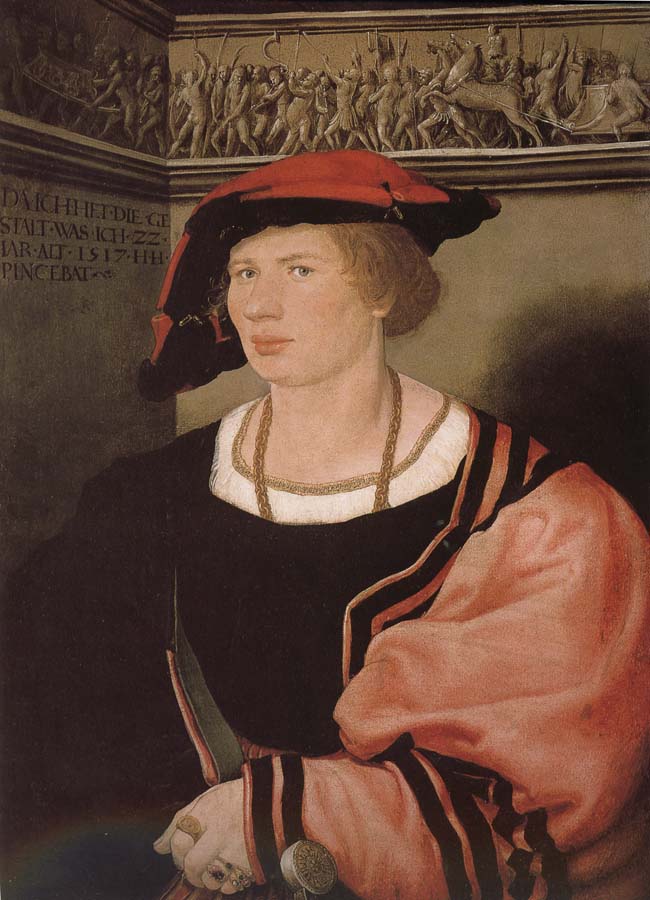 Hans Holbein Mr Benedict Hetengsitan portrait